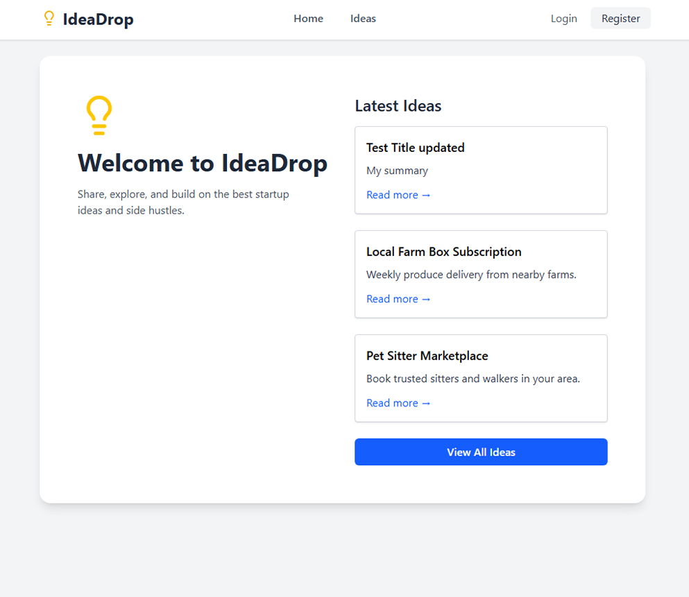 Idea Drop
