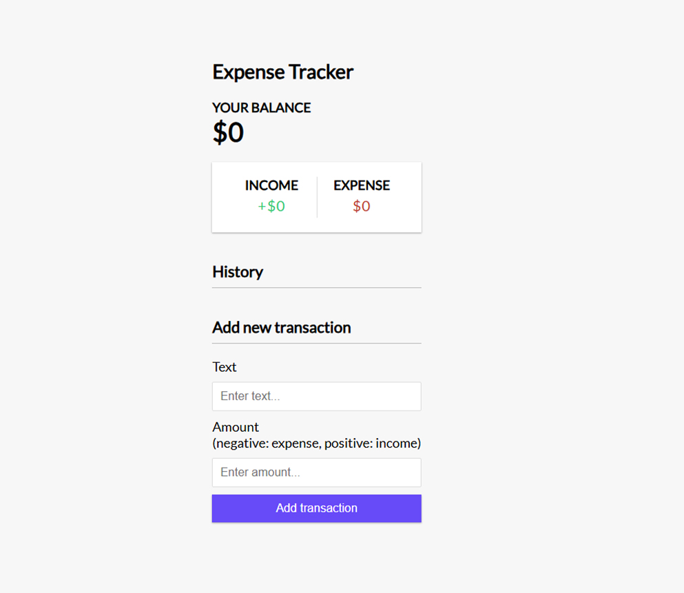 Expense Tracker